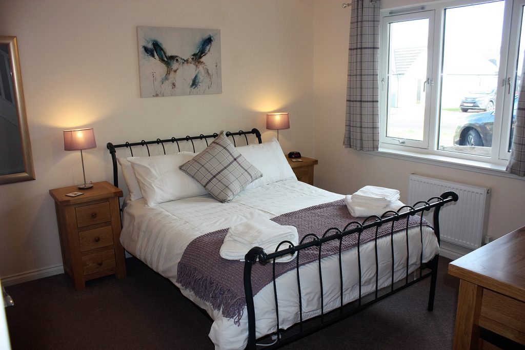Double bedroom at Jamieson House, Self-catering accommodation, Aviemore, Scotland